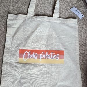 Club Pilates reusable tote bag